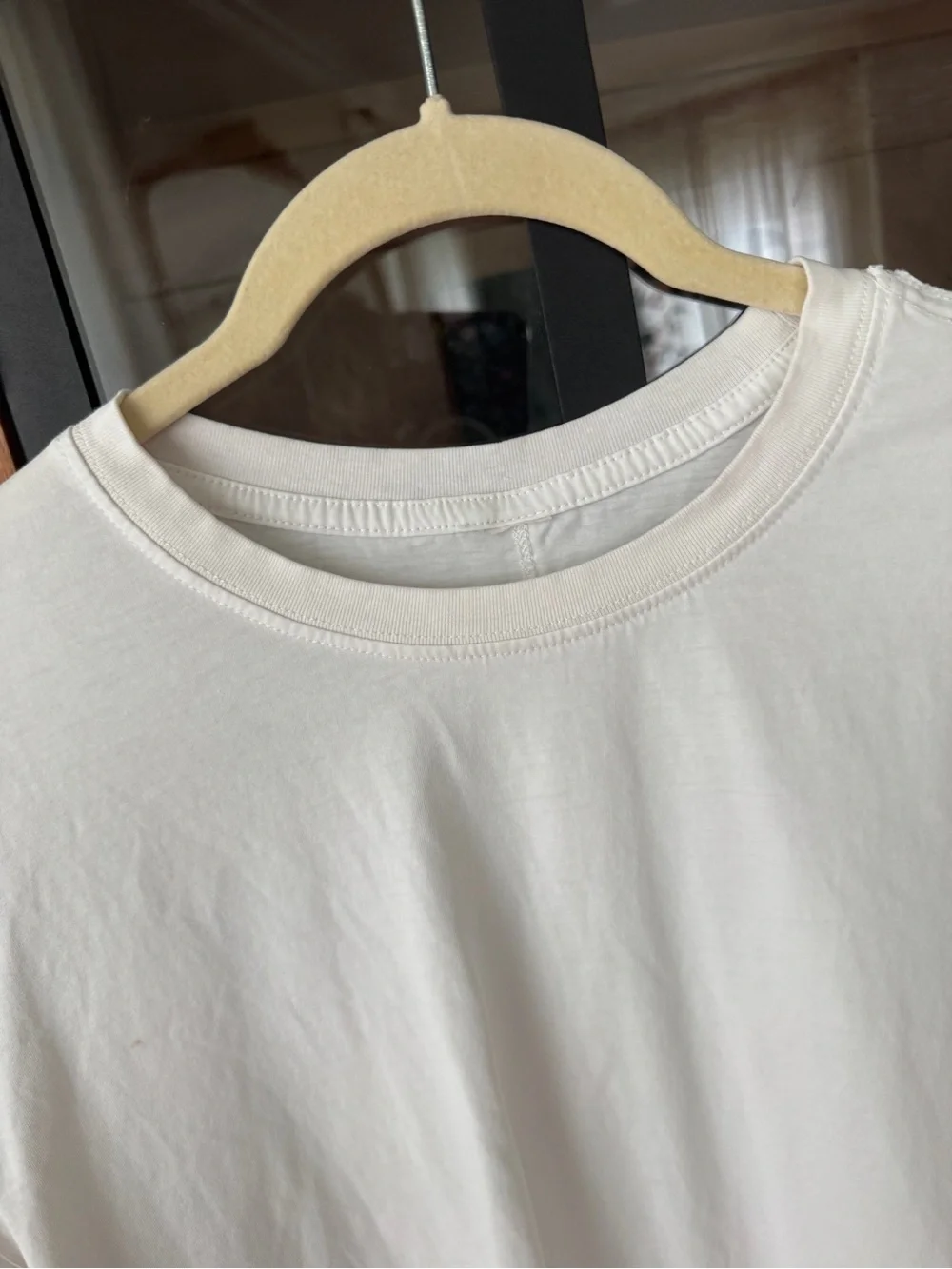 Lululemon All Yours Boyfriend Tee crewneck oversized short sleeve tshirt White